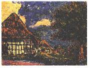 Ernst Ludwig Kirchner House on Fehmarn oil painting on canvas